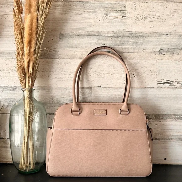 Blush Kate Spade purse. - Picture 2 of 7